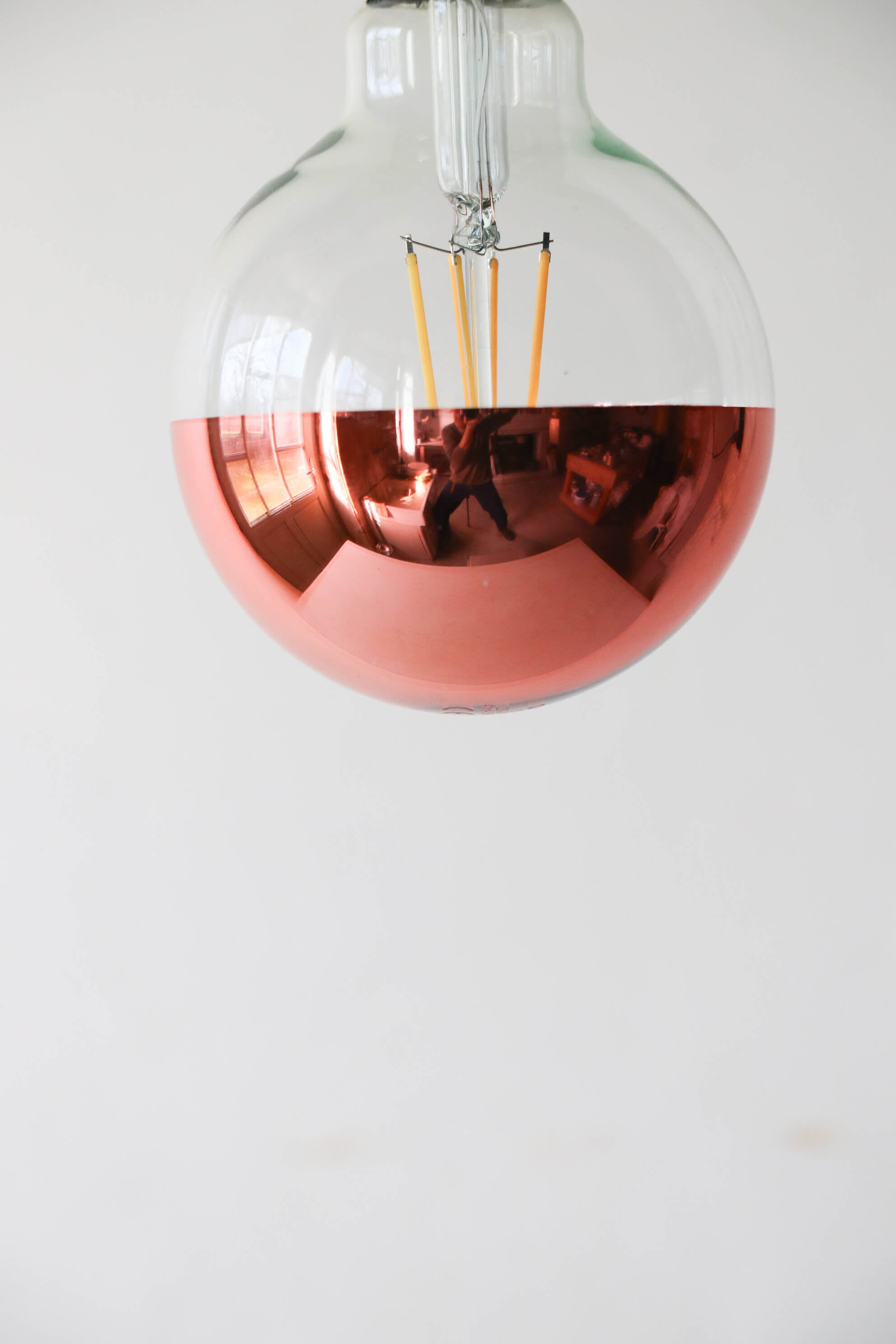 Ampoule Globe cuivre