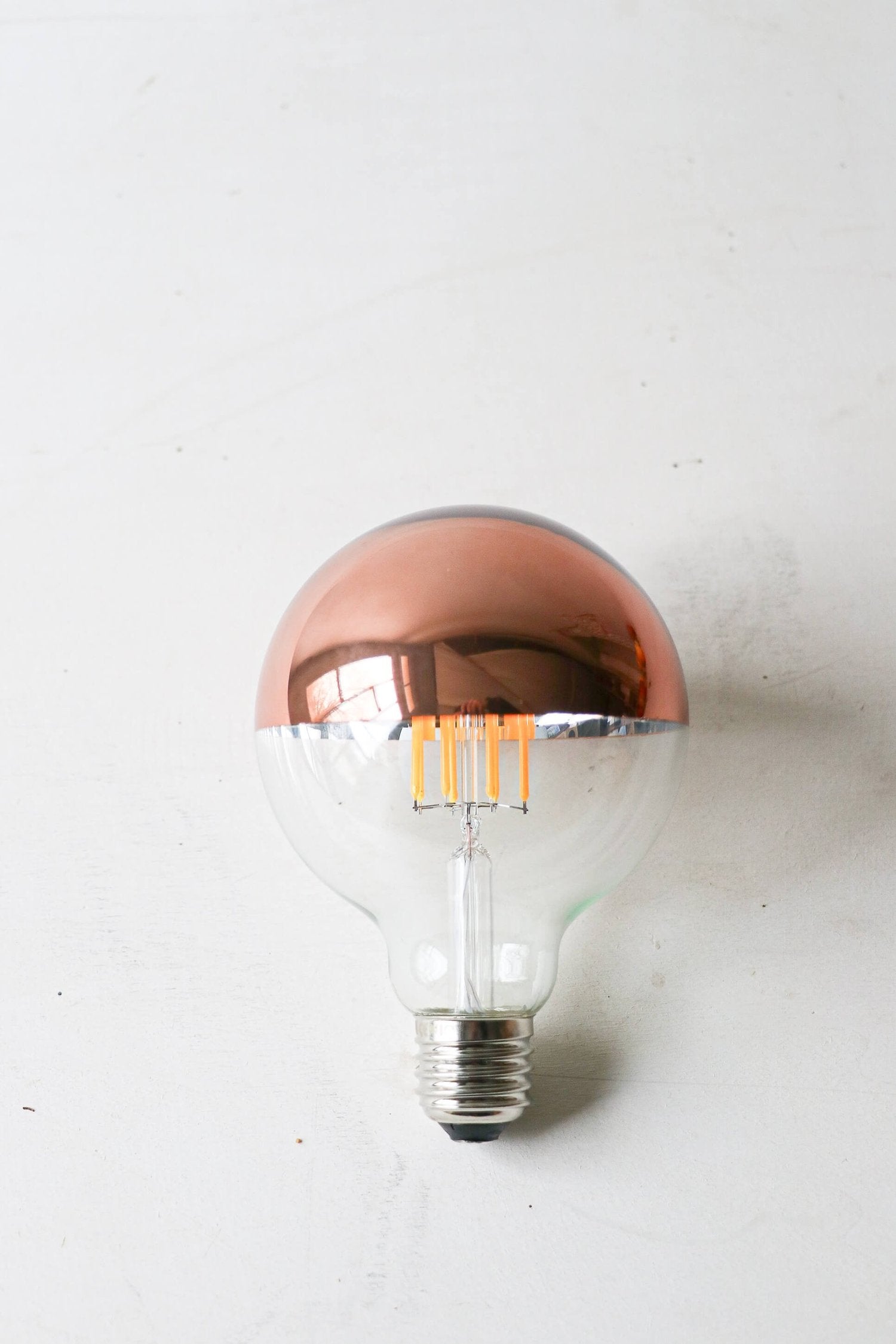 Ampoule Globe cuivre