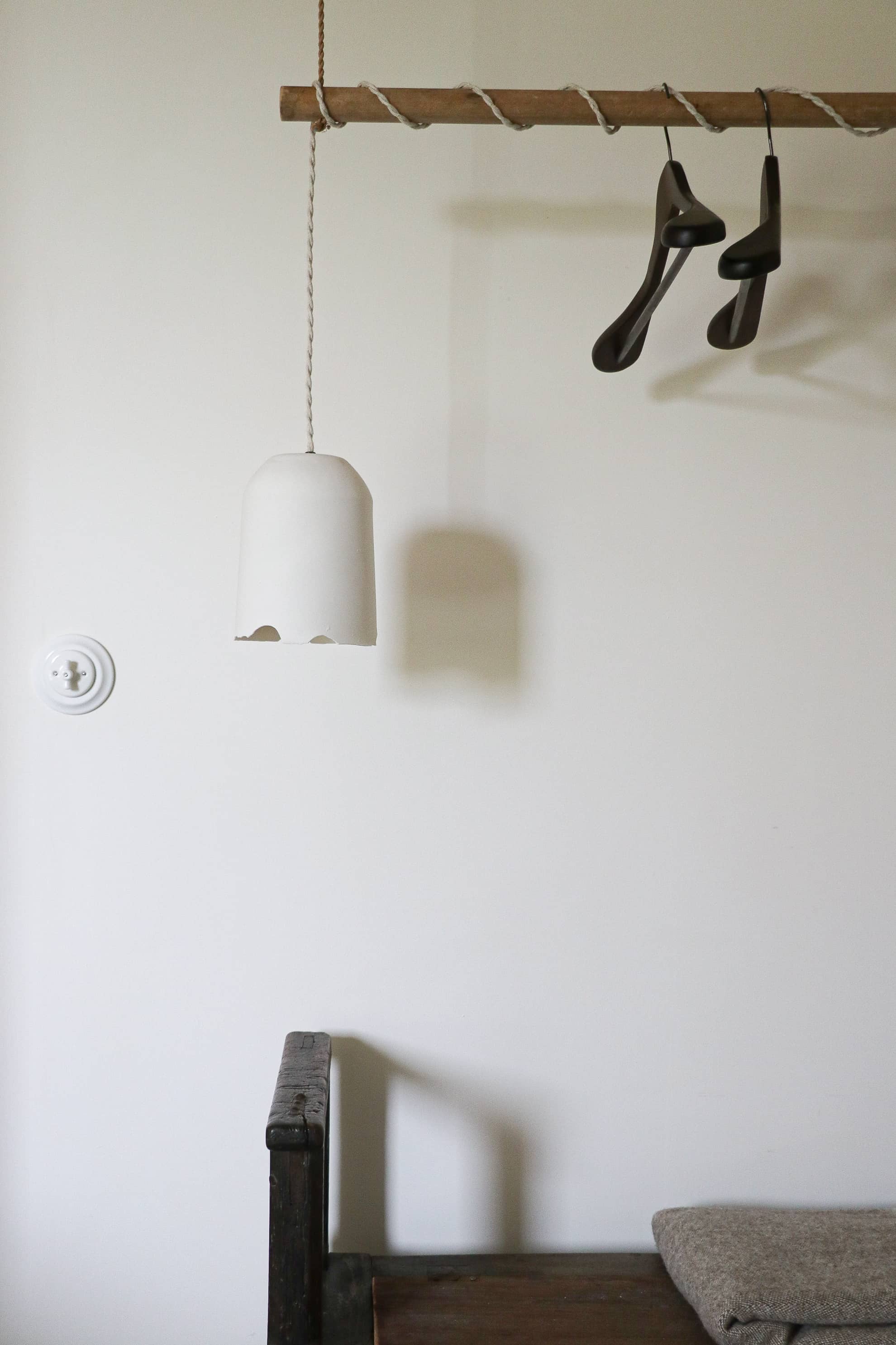 Suspension en porcelaine Indomptée