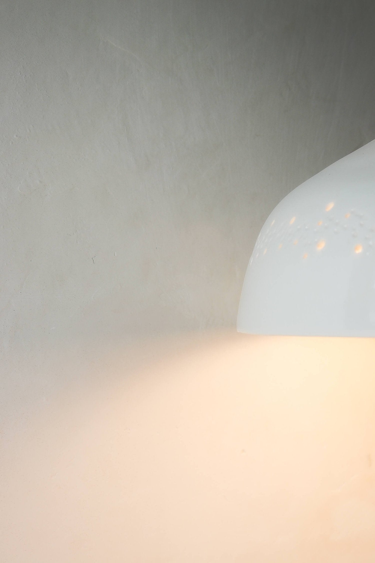 Suspension en porcelaine Point