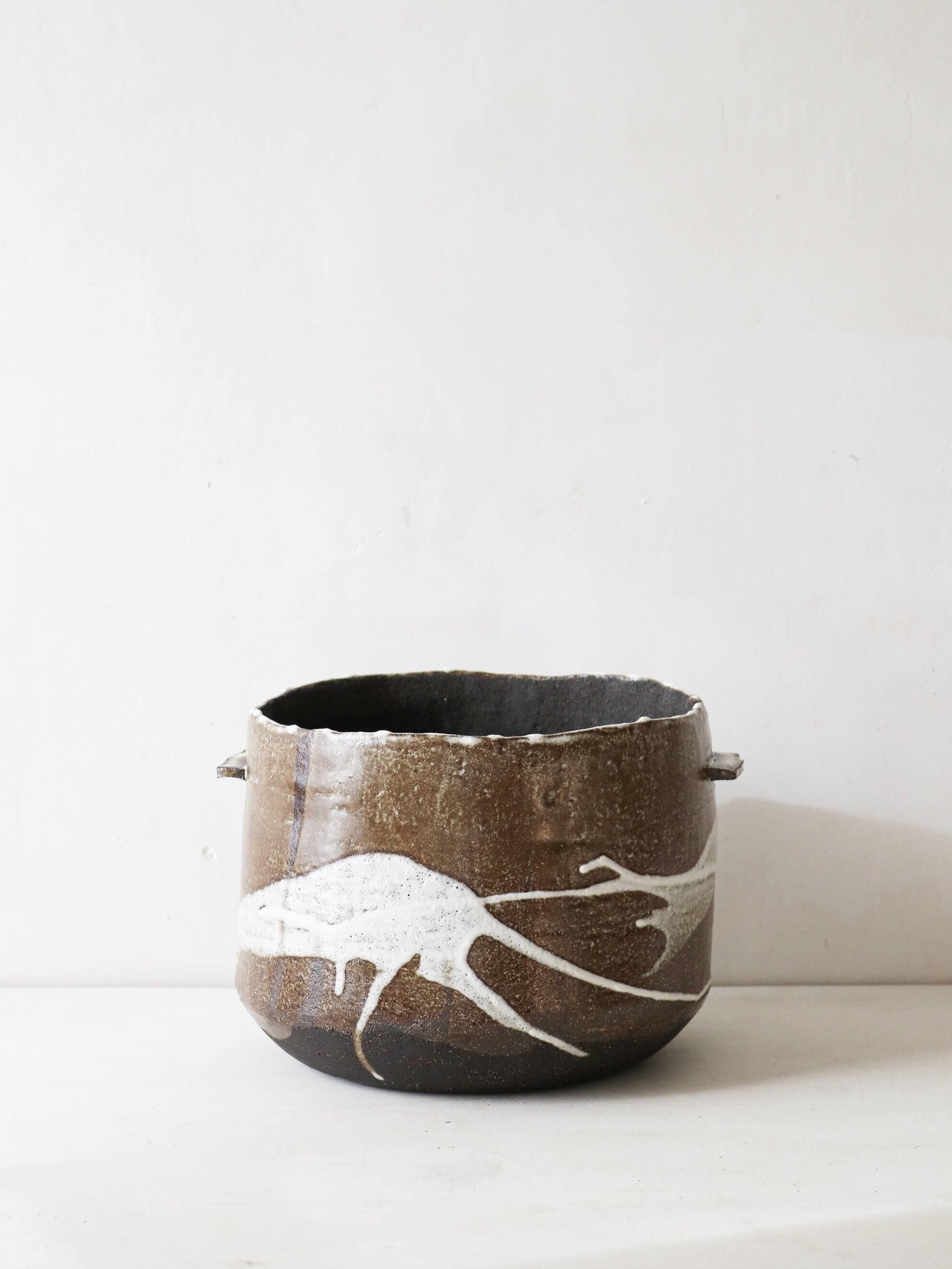 Pot en grès noir P008