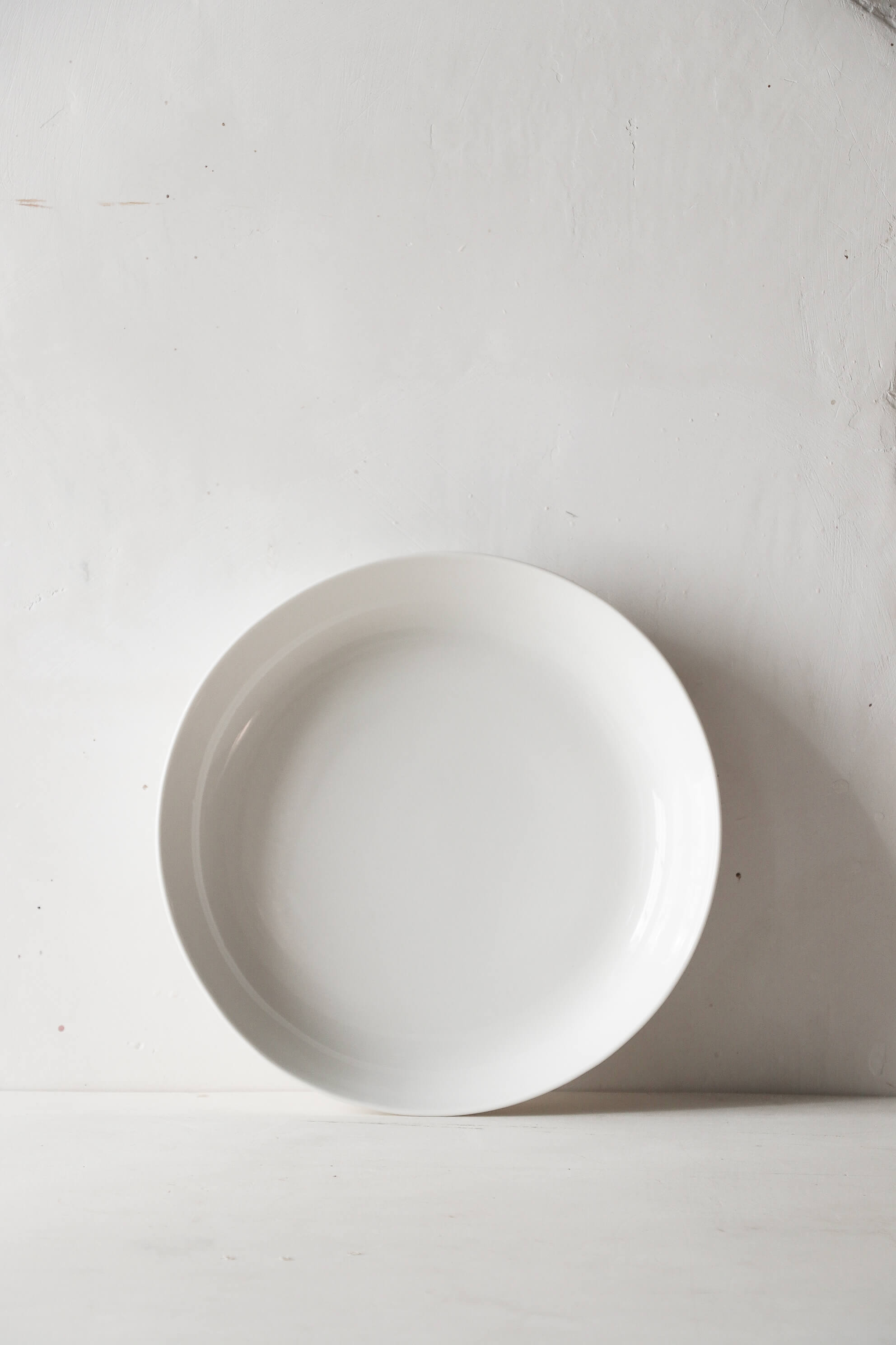 Plat creux en porcelaine Simple