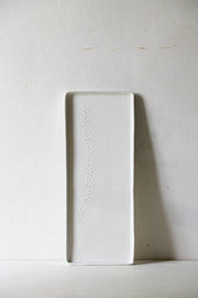 Plat à cake en porcelaine Point