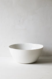 Saladier rond en porcelaine Point