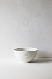 Grand bol en porcelaine Point
