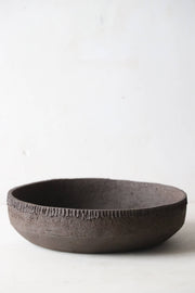 Coupe en grès noir C018