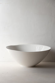 Grand Saladier en porcelaine évasé Simple