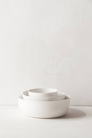 Ensemble de saladiers en porcelaine