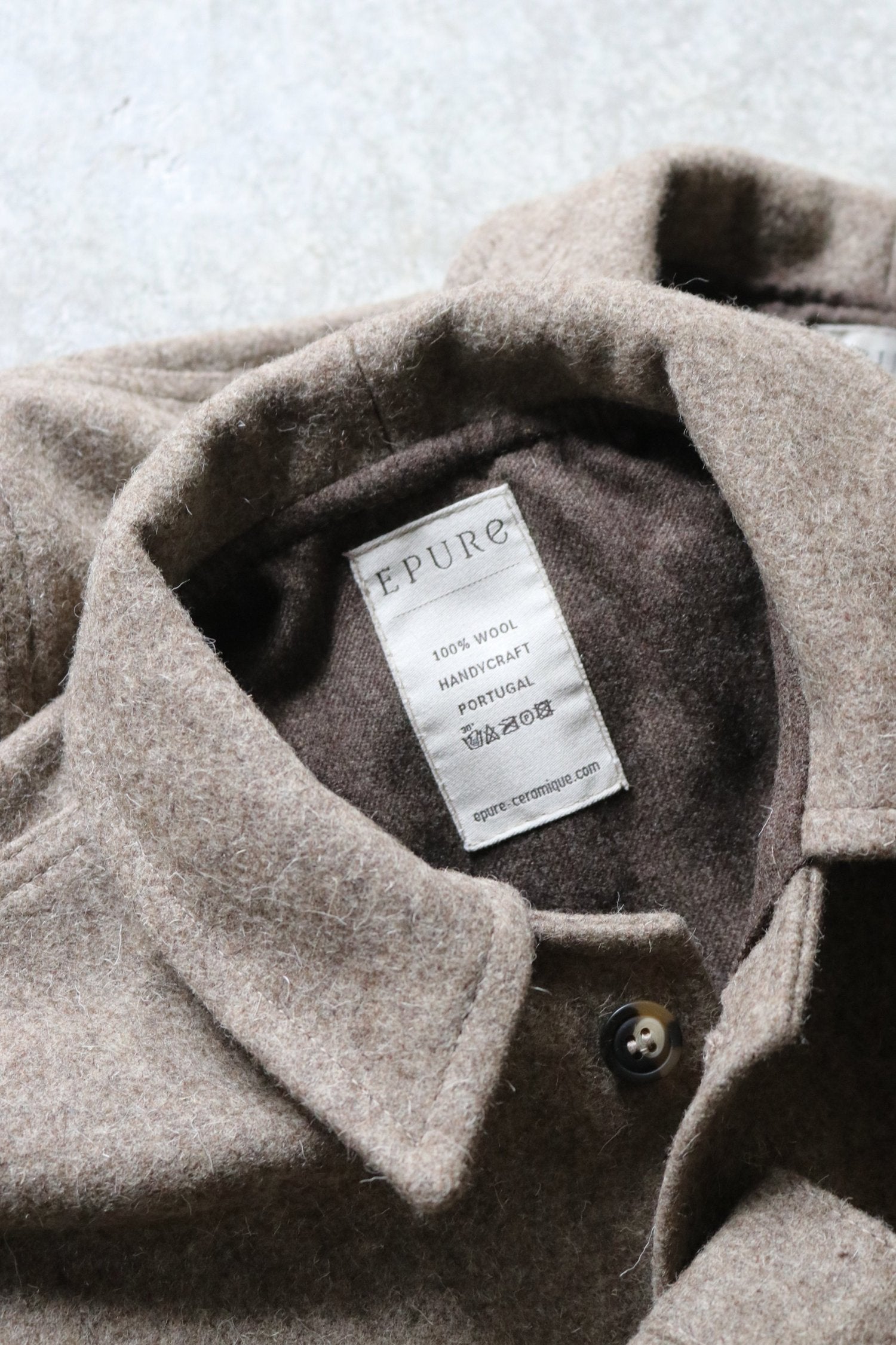 Veste en laine Atelier