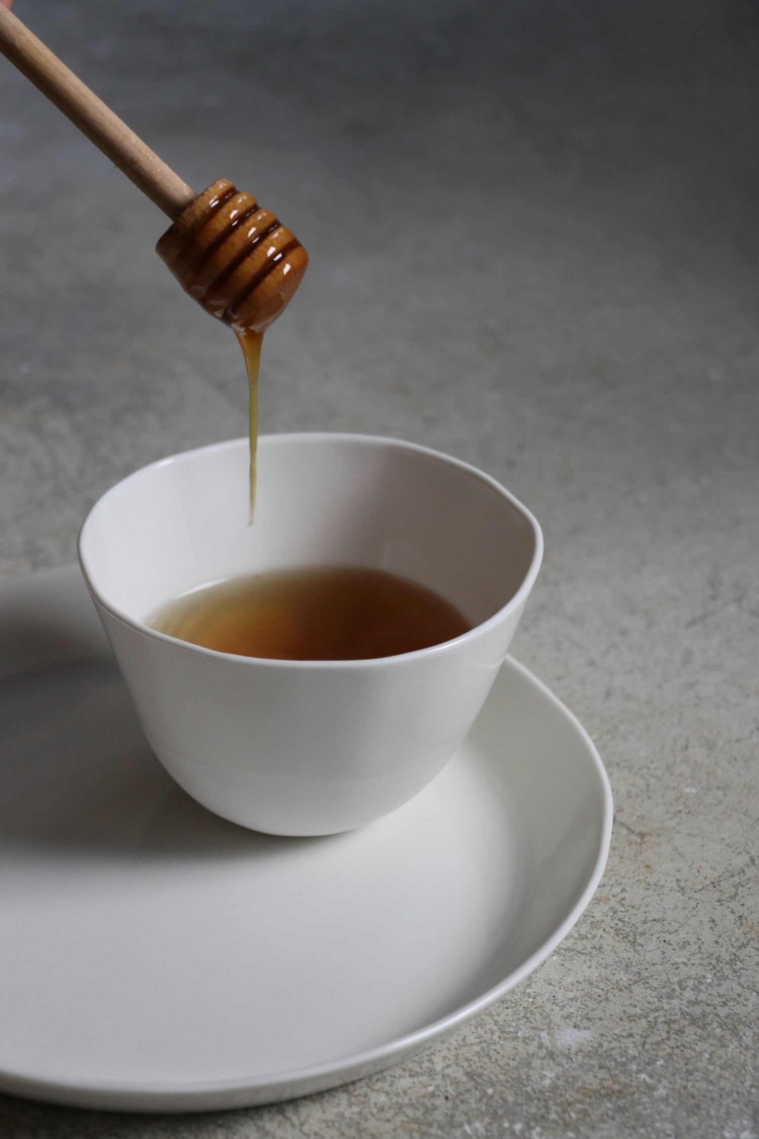 Corolle en porcelaine Simple